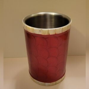 Red Utensil Vase